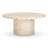 Washed Travertine Finish Indoor/outdoor Coffee Table