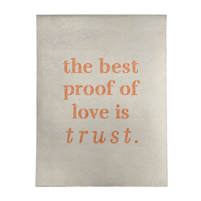 Quotes Chenille Indoor Rug