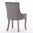 Ultra Side Dining Chair, Thickened Fabric Chairs With Neutrally Toned Solid Wood Legs, Nail Head, Set Of 2-108634802
