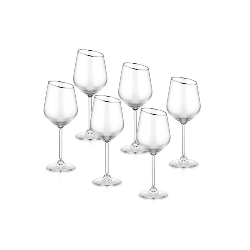 Glidden 425 ml Handmade Wine Glass Set