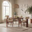 48cm H Fabric Upholstered Dining Chair in Camel-264252097-264252107-264252103