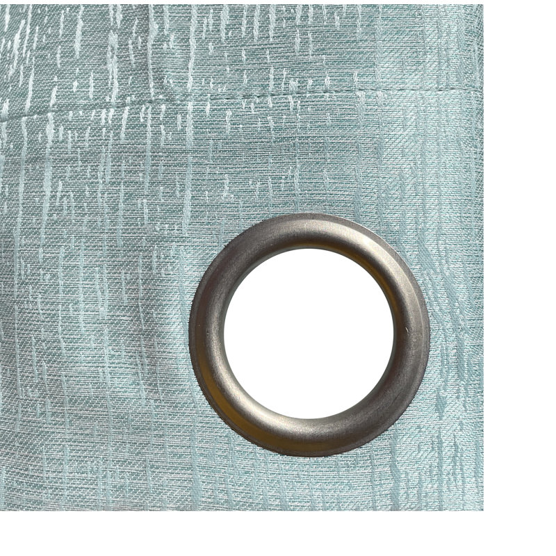 Mylaa Blackout Curtain Pair, Silver