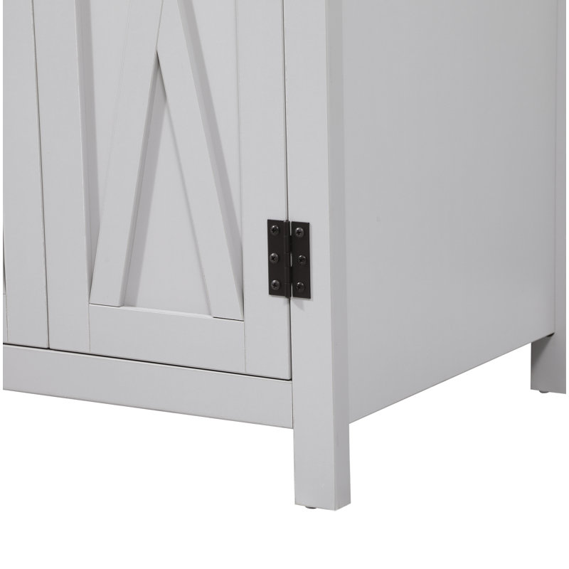Ensemble de meuble-lavabo simple 24 po Slayton, Gris