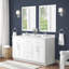 Ensemble de meuble-lavabo double 60 po Athea-32080300