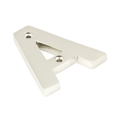 7.8cm H Metal House Letter