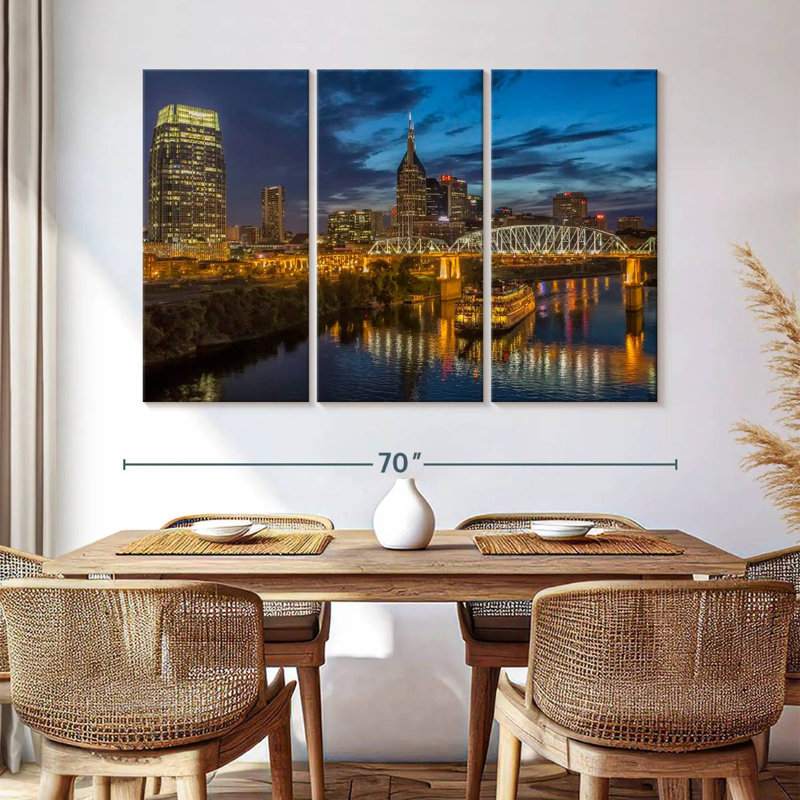 Rorry Nashville Night, 42" H x 65" W