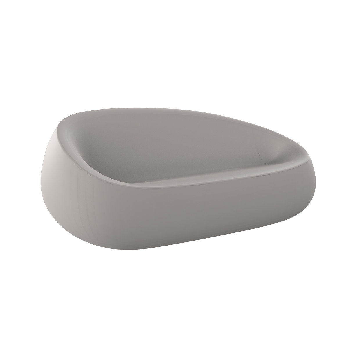 Stone 79" Patio Sofa, Ecru