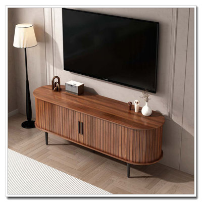 Meuble télé 47 po avec armoire moderne