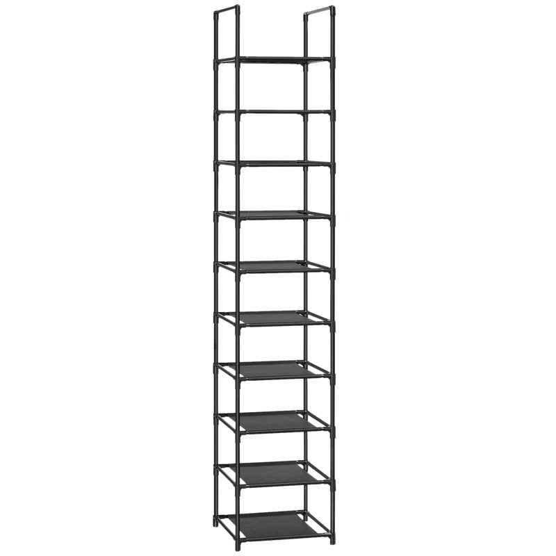 10 Pair Shoe Rack