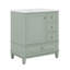 Meuble-lavabo 30 po avec lavabo, une porte avec tablette et trois tiroirs-119471315