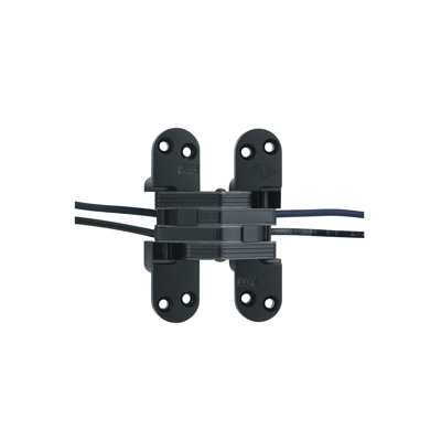 4.63'' H x 1.13'' W Power Transfer Invisible/Concealed Single Door Hinge