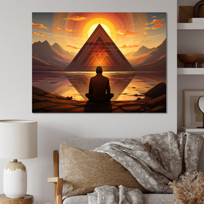 Yoga Mindfulness pratique - art mural de yoga