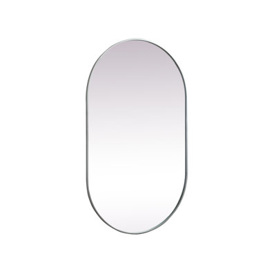 Elington Metal Oval Mirror