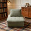 1 Seater Corduroy Sofa