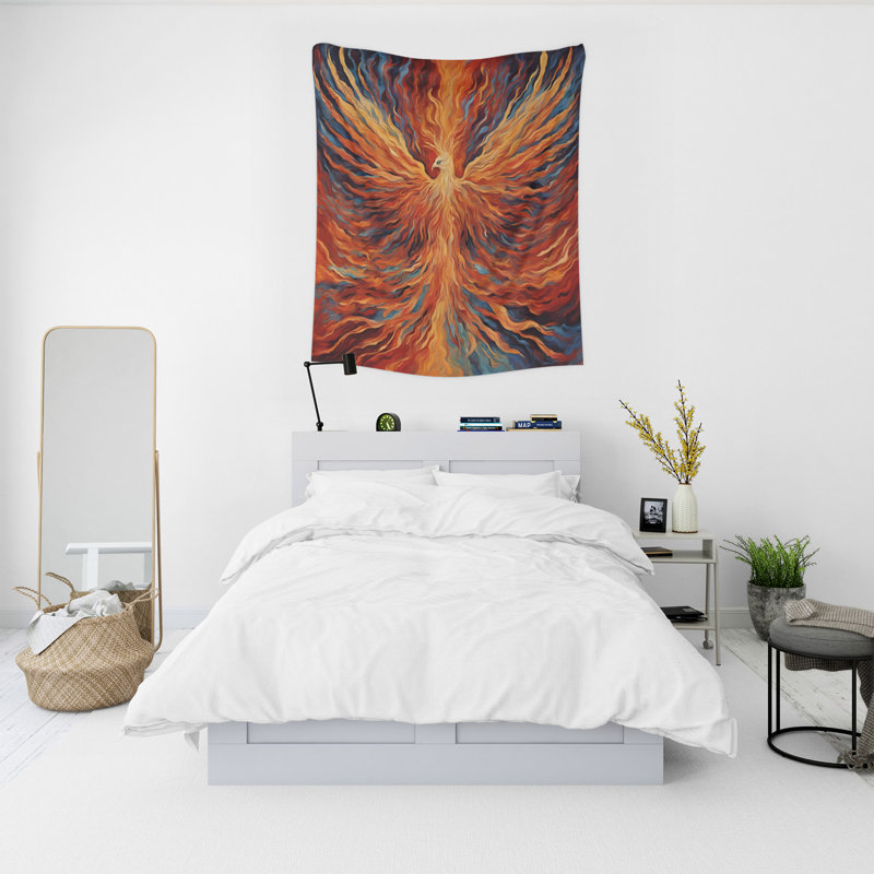 Tapisserie murale, H 60 po x l 51 po