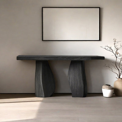 Retro Minimalist Art Design Console Table
