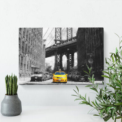 Yellow Taxi Cab Vol.1 - Wrapped Canvas
