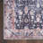 Fien Machine Washable Persian Navy Ivory Area Rug-1657229779