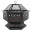 Hexagon Steel Smokeless Fire Pit