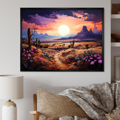 " Violet Vista Cactus "