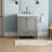 30" Bathroom Vanity With Sink Combo, Fully Assembled Bathroom Sink Cabinet With Marble Countertop-107085112