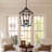 Asheville 3 - Light Dimmable Lantern Geometric Chandelier