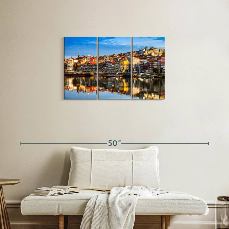 Ribeira Waterfront, 20" H x 33" W