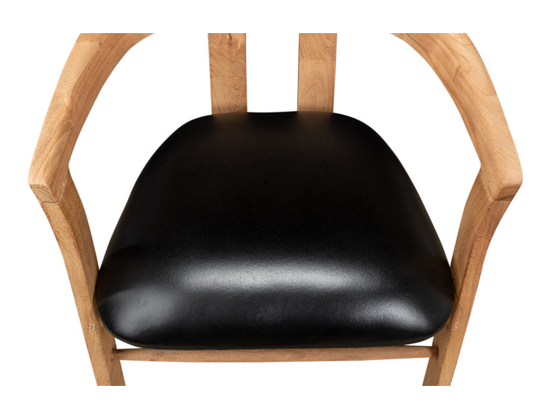 Rift Leather Arm Chair