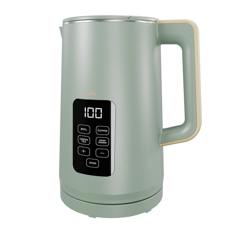 Cello Digital Kettle with Touch Panel, Green