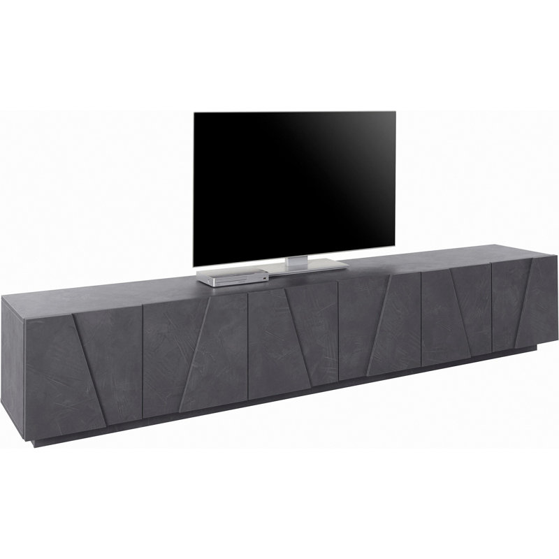 Cernobbio TV Stand for TVs up to 88", Black