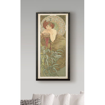 « the pierres pierres : émeraude, 1900 », reproduction de peinture à l’huile sur toile tendue