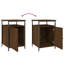 Cyndra 40cm W Iron Bedside Table-769736681