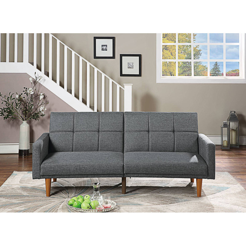 Adjustable Faux Leather Sofa
