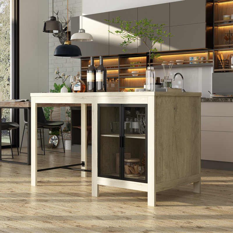 63" W Kitchen Island (Clear Out)