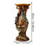 Table d'appoint décorative de style paon en résine 32,7 "H Vintage European Figurines & Home Decor
