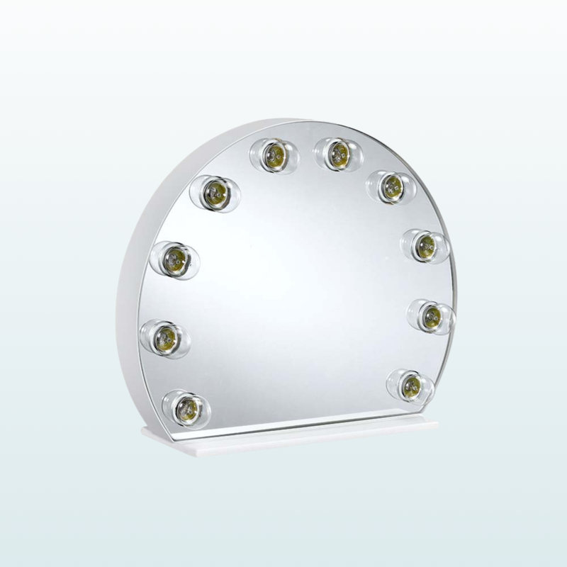 Miroir d'appoint blanc