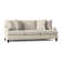 Mila 92" Recessed Arm Sofa with Reversible Cushions