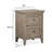 Queen Panel Bed With 2 Small Nightstands-1728273444-1728273449