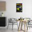 Art mural sur toile flottant antique avec raisins et vin, design par Jean-Pierre Got-127872727-127872723