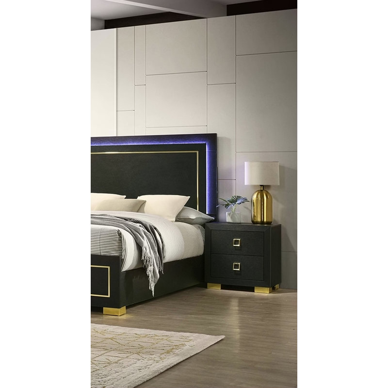 Magnifique table de chevet carrée 1pc