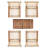 Kismet Acacia 4 - Person Patio Conversation Set-1337102910