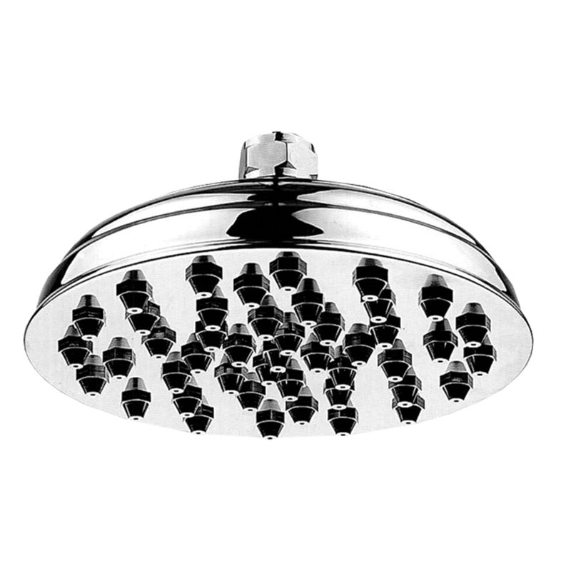 Showerhaus Rain Adjustable Shower Head 2.5 GPM GPM, Polished Chrome