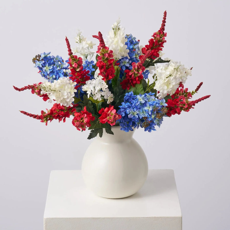 Faux Floral in Vase