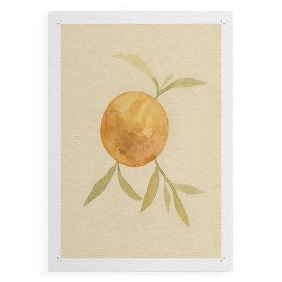 Dappled Oranges II - Impression sur toile seulement - SANS CADRE