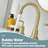 8-inch Widespread Faucet 2-handle Bathroom Faucet with Drain-91270295