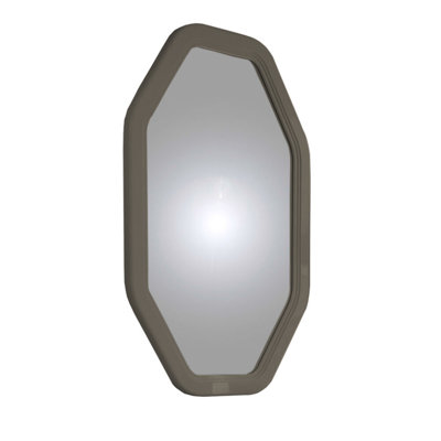 Lirico Flat Solid Wood Wall Mirror