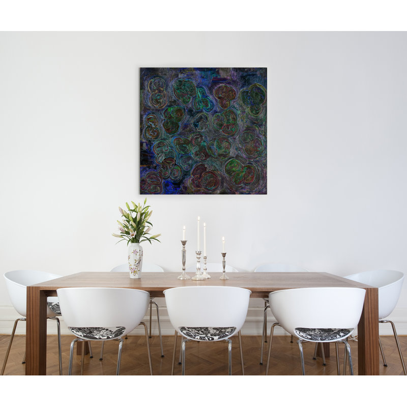 Particles GES Painting by Irina Gorbman, 12" H x 12" W