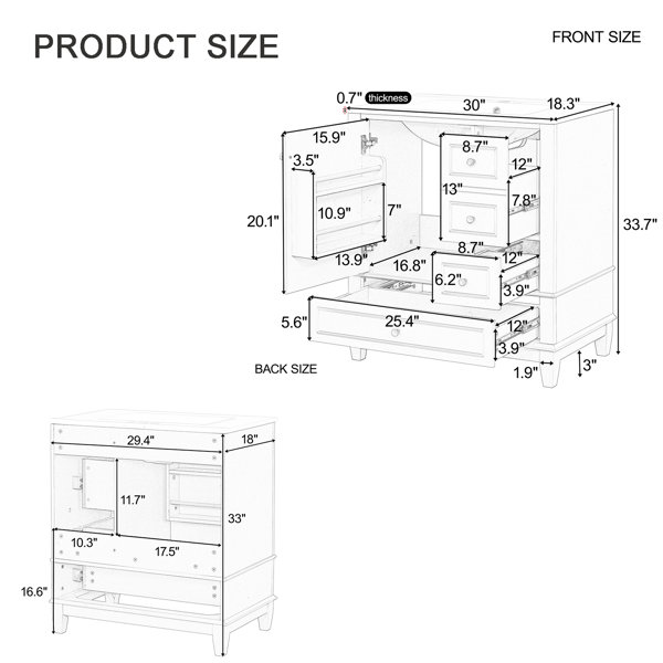 Dimensions du produit