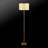 65'' Matte Brass Floor Lamp
