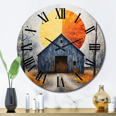 Horloge murale Brickell